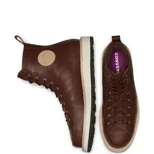 NIB $120 Converse CT Crafted Boot Hi Chocolate 162354C US Mens 11/11.5/13 Converse Chuck Taylor Crafted Sneaker Boot High Top  main image 4